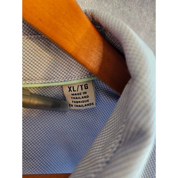 Tommy Bahama Men's The Lucio Stretch L/S Button Up Dress Shirt. Blue. Size XL - Picture 5 of 5